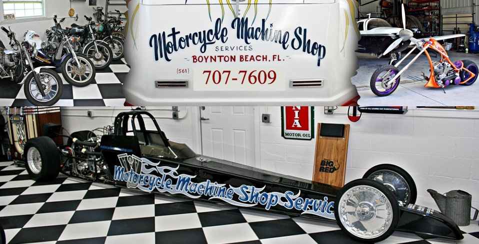 Motorcycle Machine Shop Services Boynton Beach FL